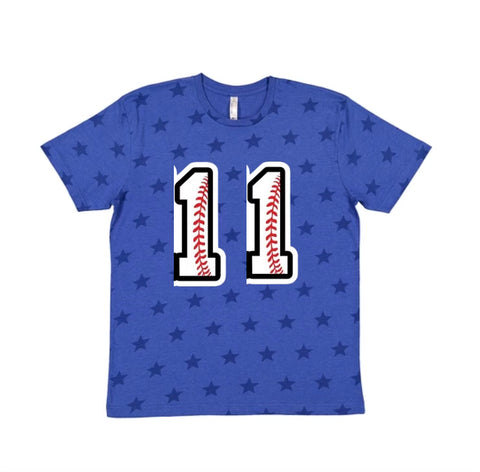 Star Number Tees